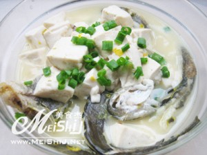 葱白炖豆腐